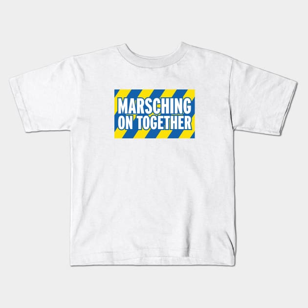 Marsching On Together Kids T-Shirt by Pete's Place - where the magic happens!